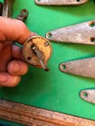 Vintage Ice Box Refrigerator Hinge and Latch Set — photo 5