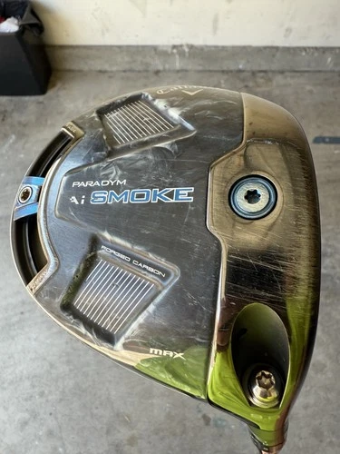 Callaway Paradym Ai Smoke Max Driver 9.0° Tensei AV Blue Stiff 65g Shaft RH