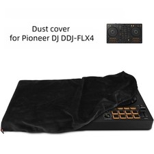 Black Dust Cover for Pioneer DJ DDJ-FLX4 Soft Protective Dust Cover Accessories