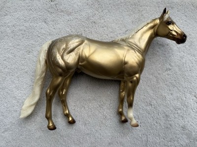 Breyer Peter Stone Ideal Stock Horse  Golden Nugget  Gold Decorator Appaloosa