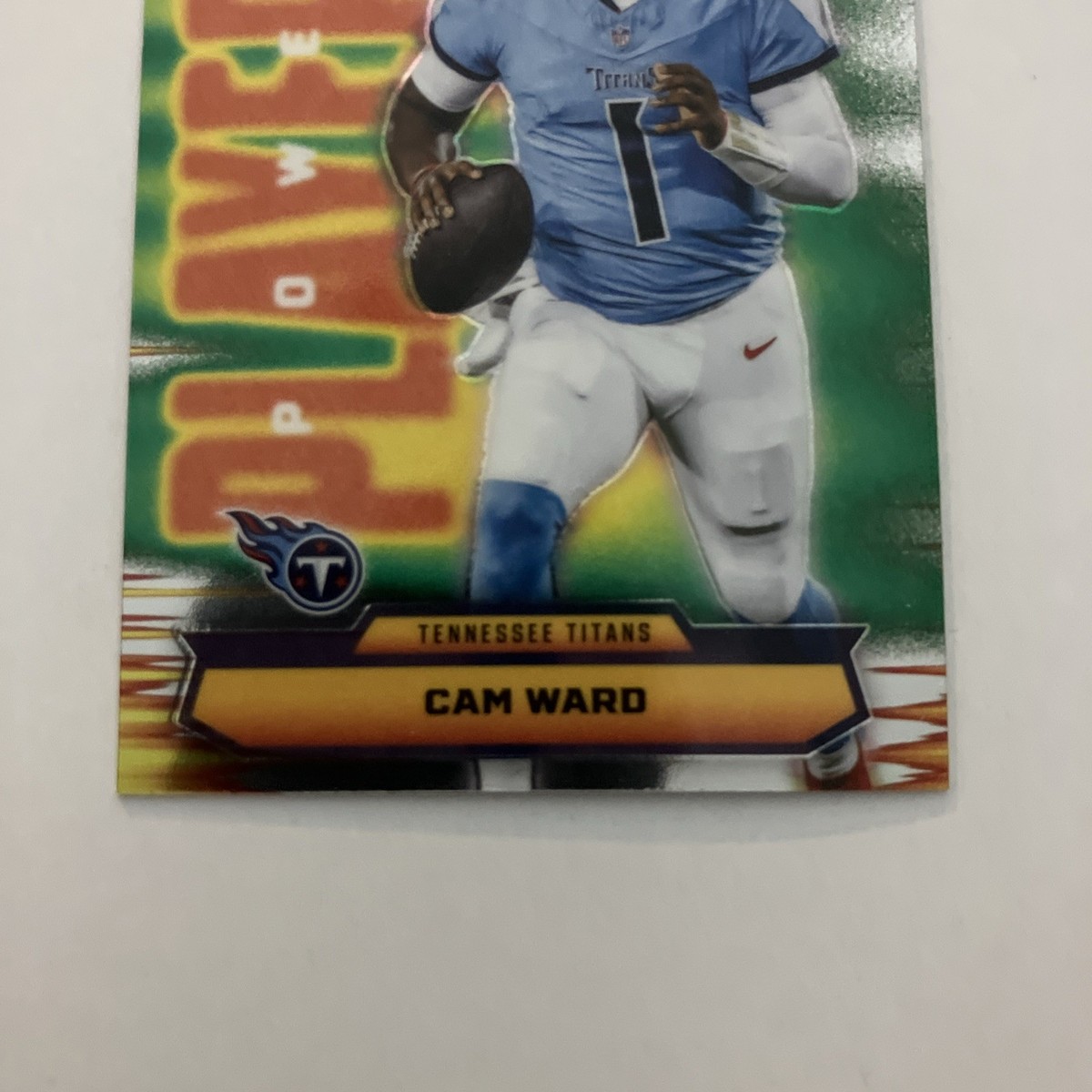 2025 Topps Chrome Football Cam Ward Power Players PP-8 Rookie RC