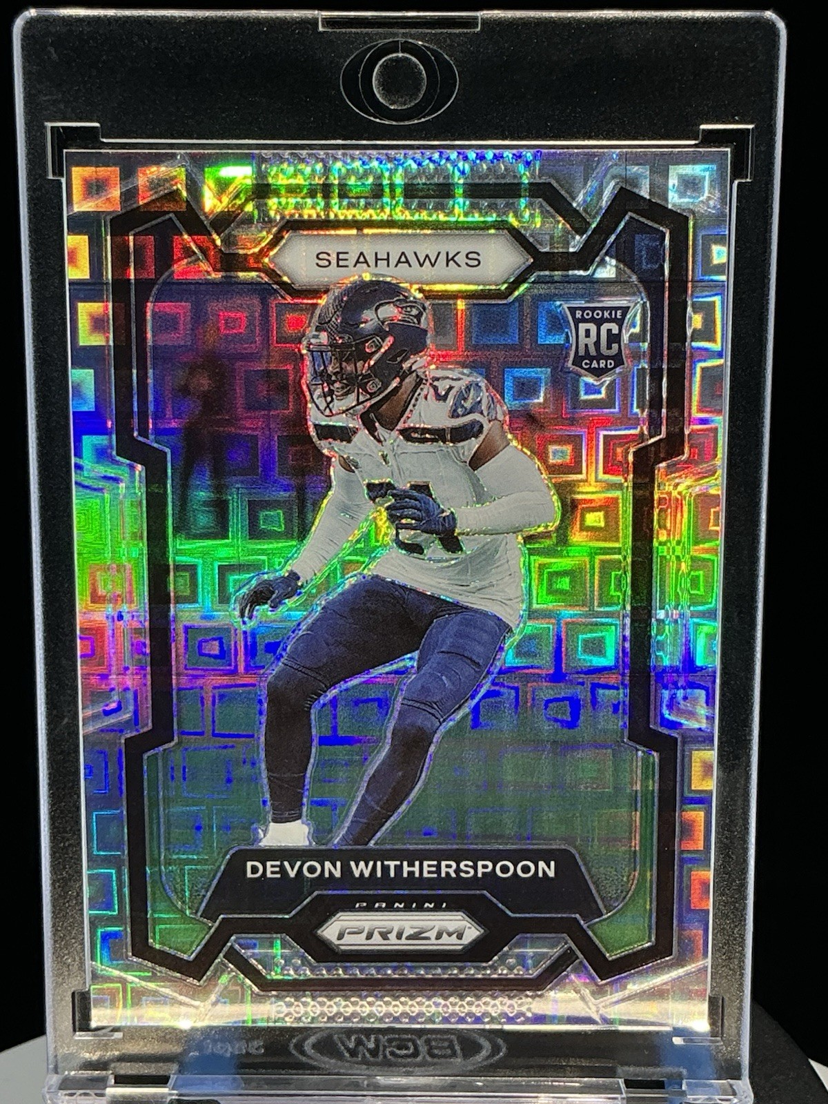 2023 Panini Prizm Devon Witherspoon Pandora Prizm Rookie RC 076/400 Seahawks 389