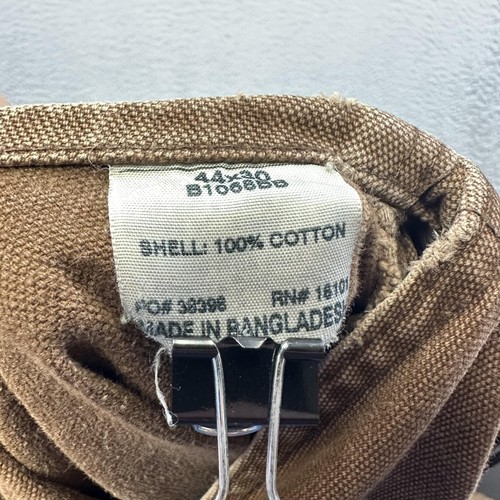 Mono Berne Para Hombres 44x30 Marrón Ropa de Trabajo Cremallera Pierna Carpintero Utilidad Doble Rodilla - Imagen 13 de 14