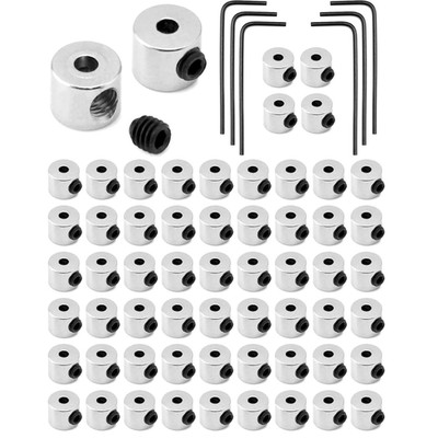 60 Pieces Pin Keeper Pin Back Badge Clasp With Wrench For S