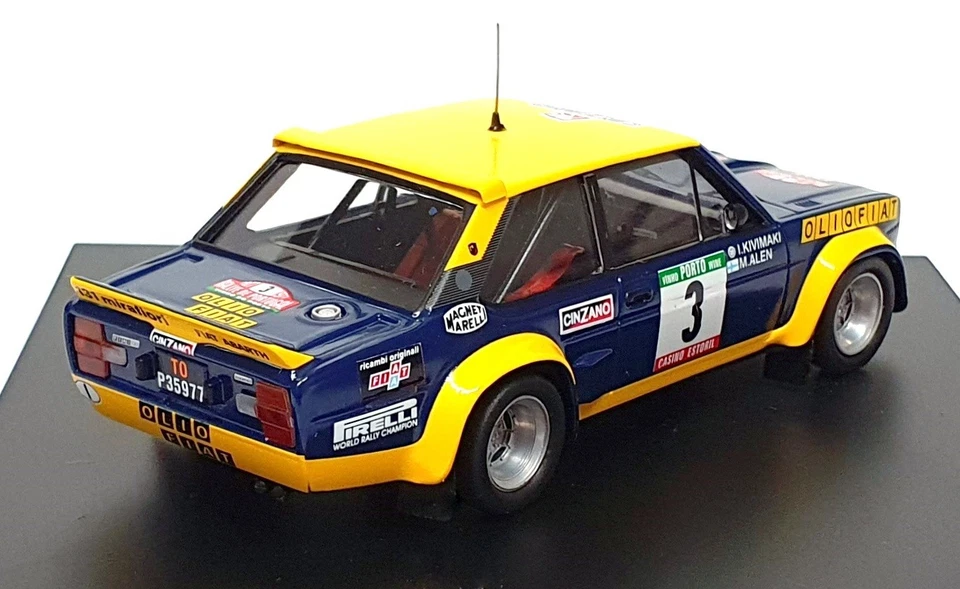 Trofeu 1/43 Scale 1403 - Fiat 131 Abarth #3 Winner Portugal 1977 - Image 2 of 4
