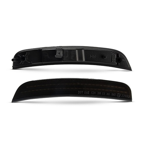 LED White For Chrysler 300 300S 300C 15-23 Smoke Fenders Bumper Side Marker Lamp - Foto 10 di 12