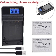 NB-5L Battery or LCD charger for Canon 1135B001 PowerShot SX200 SX210 SD790 IS