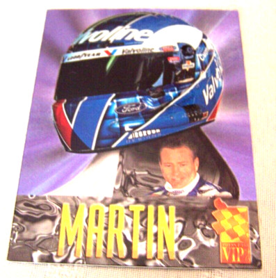 1996 Press Pass VIP Head Gear Mark Martin #HG5