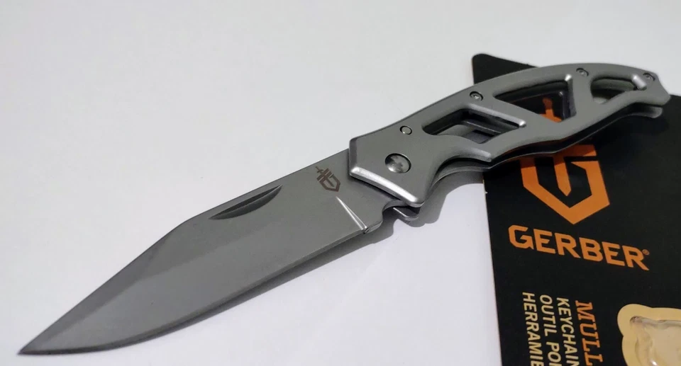 FACA DE BOLSO GERBER CAÇA COM QUADRO EXTRA 5Cr13Mov STEEL LOCKBACK LOCKBACK!!! - Imagem 2 de 4