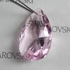 SWAROVSKI® STRASS Component 8721-38x22mm Rosalin senza logo Pendente Pera Goccia