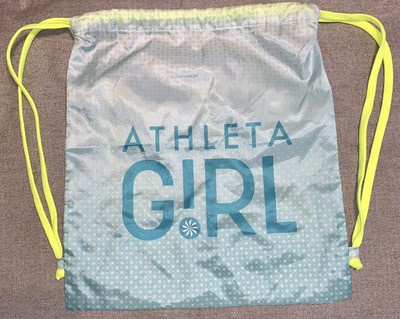 athleta girl drawstring bolsa