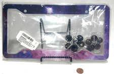 Purple License Plate Frames Galaxy License Plates Covers Starry Sky Night Purple License Plate Frames Galaxy License Plates Covers Starry Sky Night