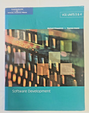 Software Development VCE Units 3 & 4 Michael Fitzpatrick Therese Keane PB