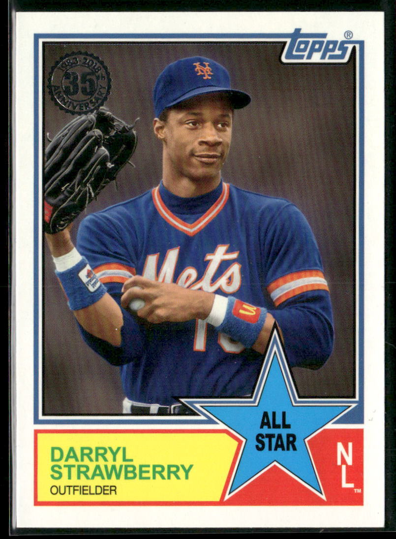 2018 Topps #83AS-56 Darryl Strawberry 1983 Topps Baseball All