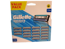 Gillette Mach3 Sport 17 Klingen Value Pack Neu und OVP online  