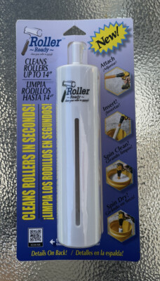 #ad #ad Roller Ready Paint Cleaner Clean Rollers Fast Using Drill Up to 14” New Sealed $15.55