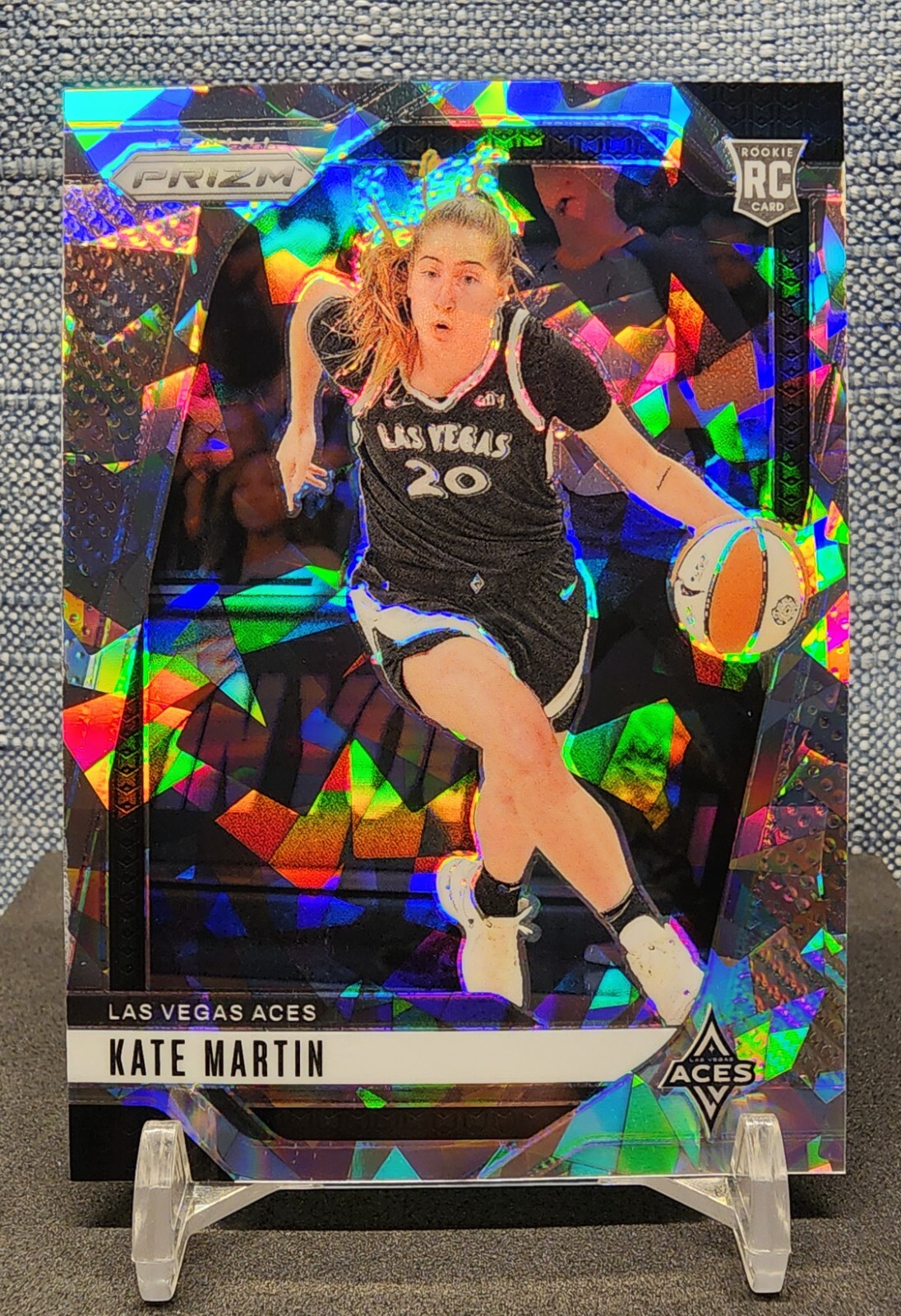 2024 Panini Prizm WNBA - Kate Martin #126 Ice Prizm (RC)
