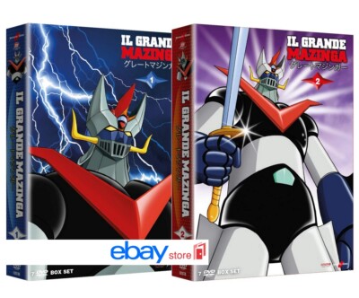 THE GREAT MAZINGA Complete Collection 2 BOXES (14 DVD) TV Anime Series