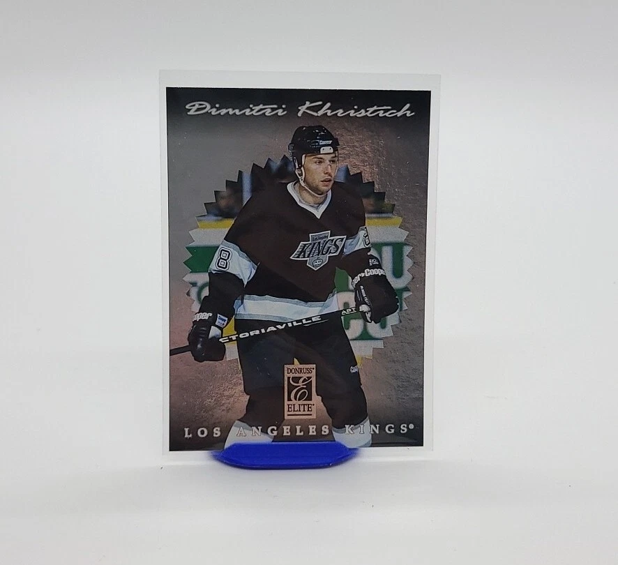 1996-97 Donruss Elite Kings Hockey Card #70 Dimitri Khristich - Image 2 of 4
