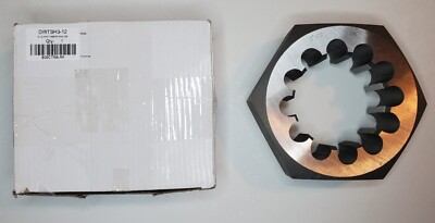 Drill America 3'' - 12 Carbon Steel Hex Rethreading Die DWT Series DWTSH3-12