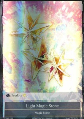 1x Light Magic Stone Foil - Force of Will TCG TMS 103 | eBay