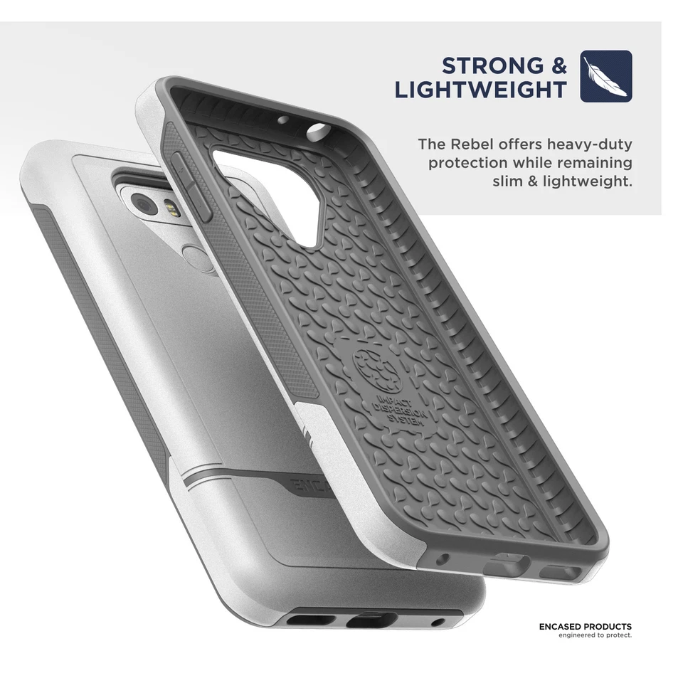 LG G6 Tough Case Protective Dual-Layer Strong Impact Cover Rebel Series - Image 2 of 3