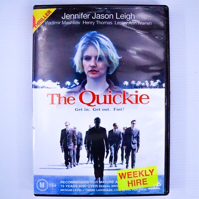 The Quickie (DVD, 2001) Crime Drama - Jennifer Jason Leigh, Vladimir Mashkov