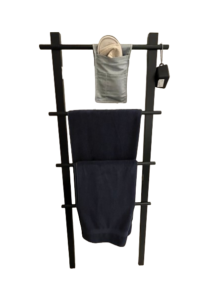 New IKEA VILTO Black Towel Stand 003.587.54 | eBay