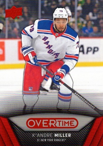 2024-25 Upper Deck OVERTIME BASE RED U Pick FREE Combined Shipping - Foto 39 di 99