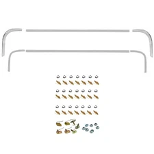 1964 Chevy Bel Air SS/Impala Rear End Trunk Lid Trim Molding Upper+Lower+Corner