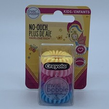 Crayola Invisibobble No Ouch 5 Hair Spyrals Hairlovetech