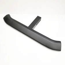 Fit 2" Receiver Heavy Duty Steel Tow Hitch Step Bar Guard 28" Black Slant