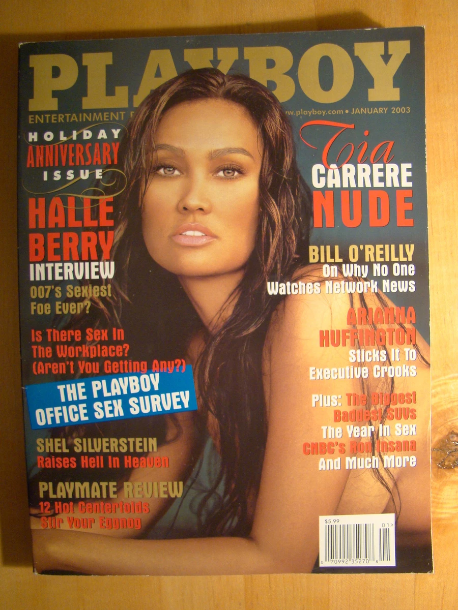 Original Playboy Magazine January 2003 Tia Carrere Nude Rebecca Anne Ramos  | eBay