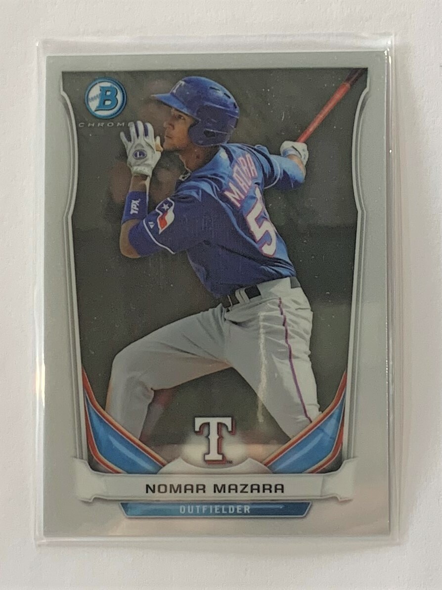 NOMAR MAZARA - 2014 Bowman Chrome Prospects #BCP85   FS  QTY