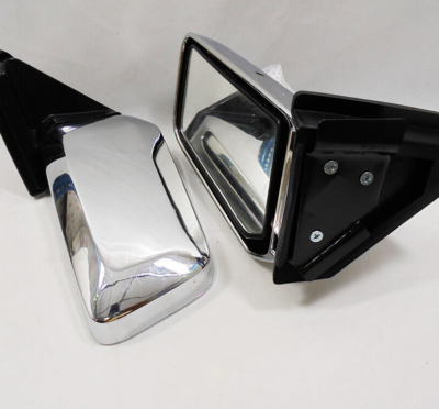 CHROME TOYOTA COROLLA DX KE70 E70 TE71 AE PAIR SIDE MIRROR DOOR