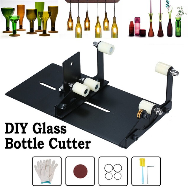 Wine/Glass Bottle Cutter Upgrade Version Square Round DIY Glass Cutting