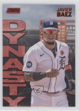 2022 Topps Stadium Club Dynasty and Destiny Red Javier Baez #4A 04qn