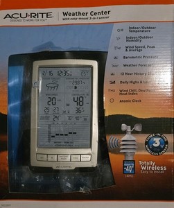 NIB AcuRite Notos 3-in-1 Weather Station Model 00634A3/00638A1 With Display. 