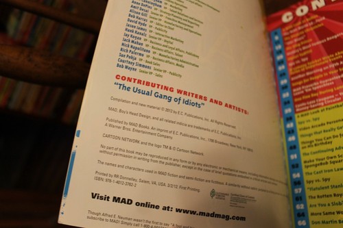 Epic MAD ~ 2012 libro de tapa blanda - Imagen 2 de 2