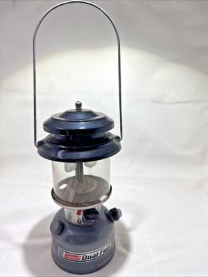 #ad Vtg Coleman Dual Fuel Lantern 290 411T $41.99