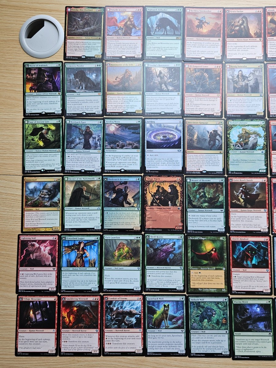 mtg tovolar commander deck Tovolar, Dire Overlord Werewolves Werewolf Tribal Magic MTG Commander –  CommanderComplete