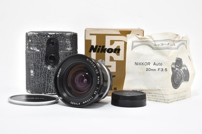 [Near Mint] Nikon Nikkor-UD Auto 20 mm F/3.5 non Ai MF Objektiv aus JAPAN