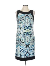 AB Studio Women Blue Cocktail Dress L