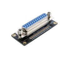 DB25 Female Breakout Board 25Pin RS232 Serial Changer Adapter Coupler
