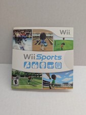 Nintendo Wii No Game Wii Sports Sleeve and Manual Only