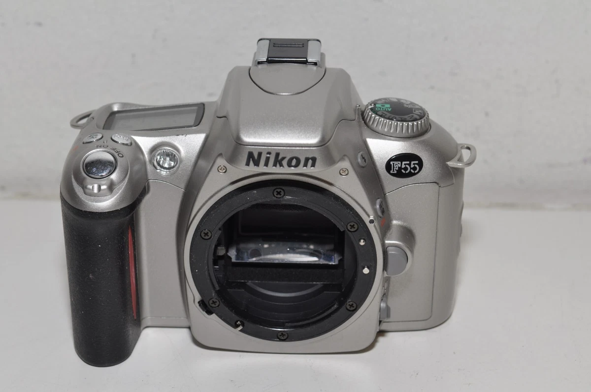 b>Reflex</b> <b>argentique</b> <b>AF</b> <b>NIKON</b> <b>N55/F55</b> <b>35mm</b> <b>Film</b> <b>SLR</b> <b>Camera</b> + <b>BOUCHON</b