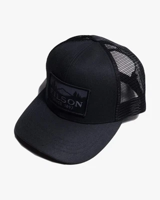Filson Logger Mesh Cap - Black