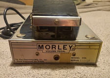 Morley(1971 Original) WahWah/ Volume Pedal. Vintage USA MADE QUALITY
