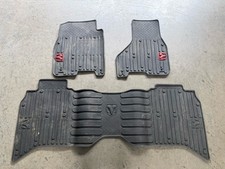 2013-2019 Dodge Ram Rebel Quad Cab Oem Mopar All-weather Slush Floor Mats Set 2013-2019 Dodge Ram Rebel Quad Cab Oem Mopar All-weather Slush Floor Mats Set