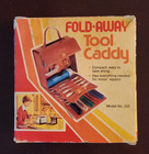 1977 Fold Away Tool Caddy Model 222 Complete Box
